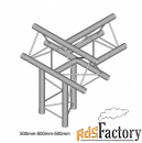 dura truss dt 23 t43-utd узел стыковочный четырехлучевой - 90°, длина 