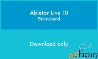 софт для студии ableton live 10 standard upg from live 1-9 standard e-