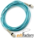 кабель hpe hp aj838a lc to lc multi-mode om3 2-fiber 30m 1-pack fiber