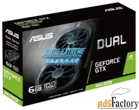 видеокарта asus dual geforce gtx 1660 super 1530mhz pci-e 3.0 6144mb 1