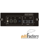 плата расширения soundcraft sio-usb/firewire