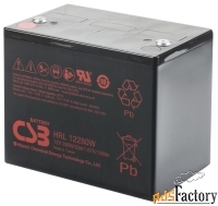 аккумуляторная батарея csb hrl 12280w 70 а·ч