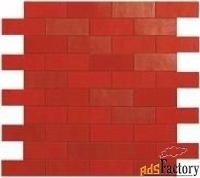 atlas concorde глазурованная керамическая плитка ewall red minibrick (