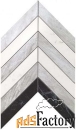 мозаика atlas concorde (италия) marvel stone chevron mix wall 9scm 250