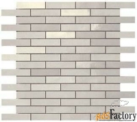 atlas concorde dwell silver mosaico brick керамическая плитка (30,5 x 