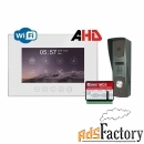 комплект видеодомофона для квартиры tantos marilyn hd wi-fi s и zorg h