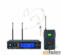 arthur forty u-990b (uhf) радиосистема с оголовьем и поясным передатчи