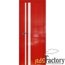 profildoors 16stk pine red glossy по белый лак, размер полотна 600х200