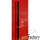 profildoors 16stk pine red glossy по черный лак, размер полотна 900х20