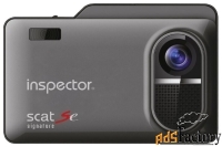 видеорегистратор с радар-детектором inspector scat se (quad hd), gps, 