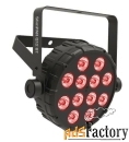 chauvet-dj slimpar q12 bt светодиодный прожектор par 12 х 3.5 вт