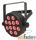 светодиодный прожектор chauvet-dj slimpar q12 bt