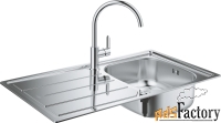 комплект grohe bau 31562sd0 мойка кухонная k200 31552sd0 + смеситель b