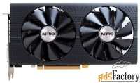 видеокарта sapphire nitro ос radeon rx 480 1202mhz pci-e 3.0 4096mb 70