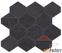 мозаика atlas concorde blaze iron mosaico nest 29.4x25.8