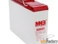 аккумулятор mnb front terminal mr100-12ft (12в 100ач)