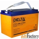 аккумулятор delta dtm 12100 l