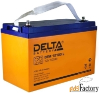 аккумулятор delta dtm 12100l