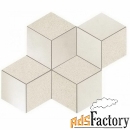 плитка atlas concorde kone white mosaico esagono aun1 30x35