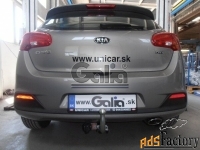 фаркоп galia для kia ceed хетчбек 2012-2018 съемное крепление шара