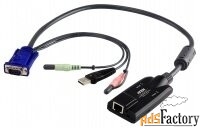 kvm адаптер aten ka7176 / kvm адаптер usb, vga и поддержкой virtual me