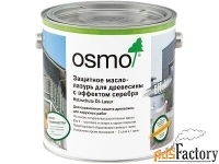 osmo масло-лазурь осмо с эффектом серебра osmo holzschutz öl-lasur eff