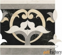 керамическая плитка atlas concorde marvel elegance fascia dark 60x60