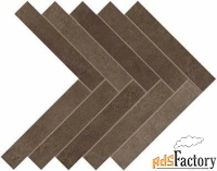 керамогранит atlas concorde (италия) dwell floor brown leather herring