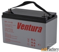 аккумулятор тяговый ventura gpl 12-100 agm (12в 108ач)