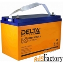 аккумуляторная батарея delta dtm 12100 l