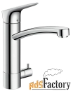 смеситель для кухни (мойки) hansgrohe logis 71834000 однорычажный