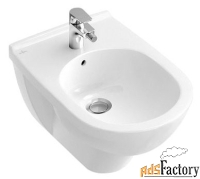 биде подвесное villeroy  boch o.novo 546000r1 с вертикальным выпуском