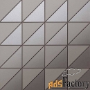 мозаика atlas concorde arkshade deep grey mosaico flag 30.5x30.5