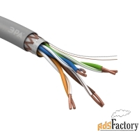 эра кабель витая пара sf/utp cat5e 4x2x24 awg cu pvc 305 м, 1шт