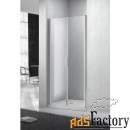 душевая дверь belbagno sela b-2 100 chinchilla, хром (sela-b-2-100-ch-