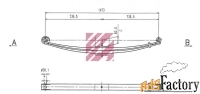 рессора marshall для international 1686999c91