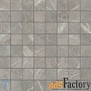 мозаика atlas concorde marvel grey fleury mosaico matt (300х300) серая