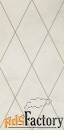 керамическая плитка petracers ad maiora rhombus oro su beige 50x100