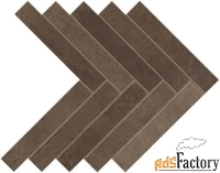 керамогранит atlas concorde dwell dwell brown leather herringbone (a1d