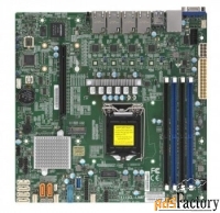 материнская плата для сервера supermicro mbd-x11scl-ln4f-o