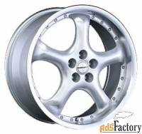 колесный диск borbet r 8x18/5x114.3 d72.5 et45 silver