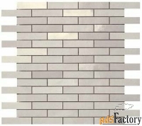 декор atlas concorde 9dbv dwell silver mosaico brick 30,5х30,5