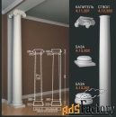 российская лепнина европласт артикул ствол (колонна) 4.12.202