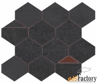 мозаика atlas concorde blaze 9bni iron mosaico nest 29.4x25.8