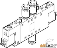 распределитель с электроуправлением festo cpe18-m3h-5js-qs-10