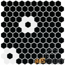 мозаика облицовочная стеклянная onix mosaico hex geo patterns 2003363_