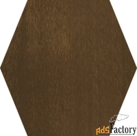 керамогранит cedit metamorfosi ottone brunito esagono 24x35