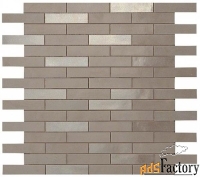 мозаика atlas concorde dwell greige mosaico brick 30.5x30.5