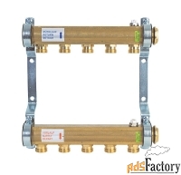 коллектор для радиаторной разводки из латуни watts hkv/a-12 12 вых.