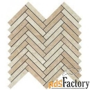 мозаика atlas concorde force light herringbone mosaic 29.8*29.3